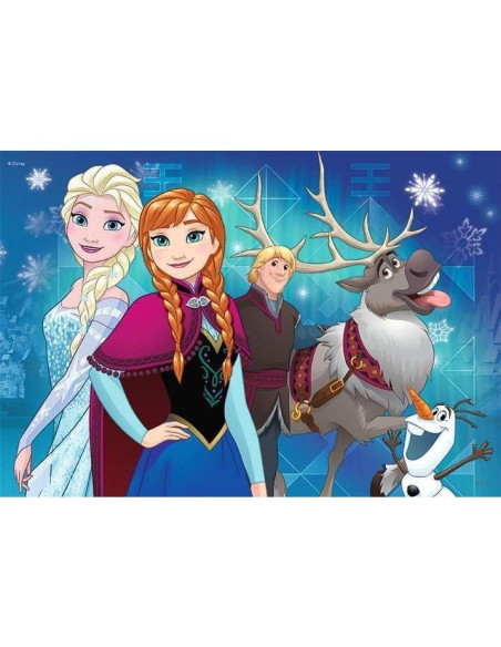Rompecabezas Ravensburger Frozen 2x24 Piezas para Niños