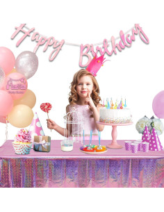 Mantel Desechable Rectangular GREATRIL Rosa 274x137 cm - 2 Pzs 2