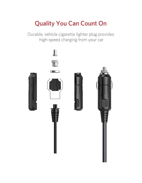 Adaptador Cargador Automóvil BESTEK 150W 2 Toma DC 2.4A USB