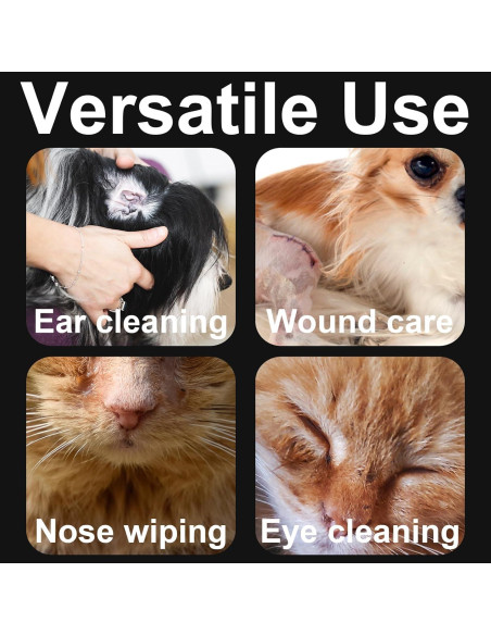 100 Bastones de Algodón Largos Egaageoi para Limpieza de Oídos