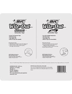 Cinta Correctora BIC Wite-Out EZ Correct 7 Unidades 2