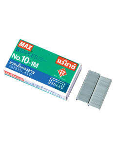 Grapas Planas Max No.10-1M Caja de 1000 Unidades