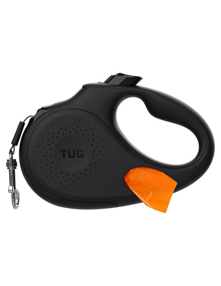 Correa Retráctil TUG Grande 4.88m Negro con Dispensador Correa Retráctil TUG Grande 4.88m Negro con Dispensador