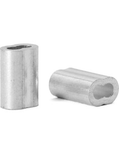 Mangas de Crimpado de Aluminio HENGTONG 200PCS M1.5 1.5mm 2