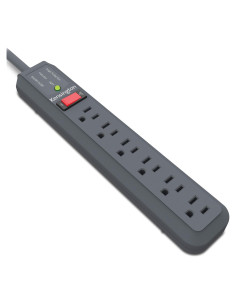 Tira de Alimentación Kensington Guardian 6 Salidas 4.57m