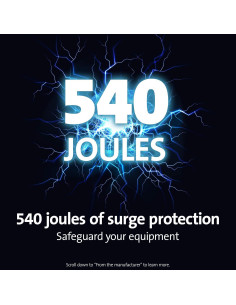 Tira de Alimentación Kensington Guardian 6 Salidas 4.57m 2