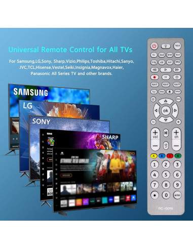 Control Remoto Universal Retroiluminado Terloogee 8 Dispositivos