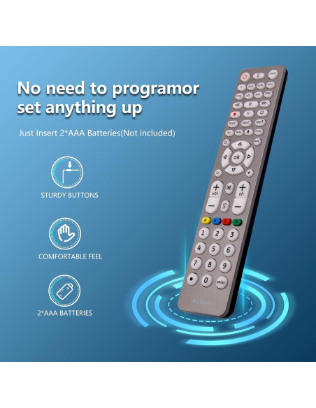 Control Remoto Universal Retroiluminado Terloogee 8 Dispositivos Control Remoto Universal Retroiluminado Terloogee 8 Dispositivos