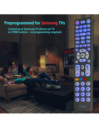 Control Remoto Universal Retroiluminado Terloogee 8 Dispositivos