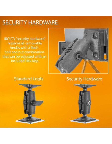 Soporte para Tablet iBOLT TabDock Dock'n Lock - Alta Resistencia