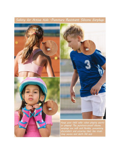 Soportes de Pendientes de Silicona Menglisi 12 Piezas C-Verde 2