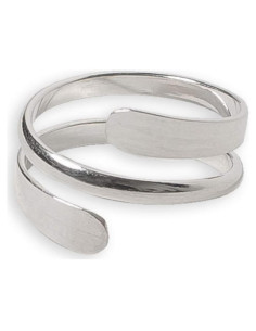 Anillo Envolvente Unisex de Plata Esterlina .925 - Talla Única
