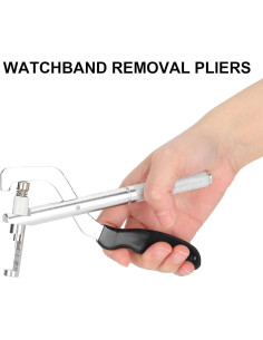 Pinzas para quitar correas de reloj Zyyini con 3 cabezales 2