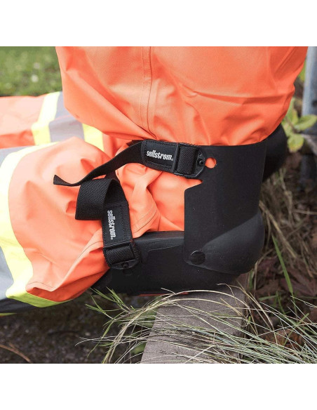 Rodilleras Sellstrom KneePro Ultra Flex III Gel Naranja/Negro