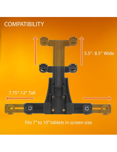 Soporte para Tablet iBOLT TabDock Dock'n Lock - Alta Resistencia