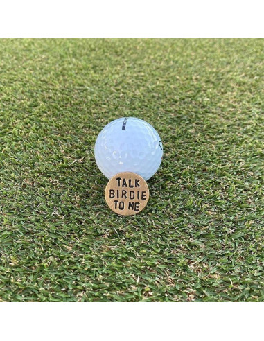 Marcadores de Pelota de Golf Divertidos Junfamilee - Metal Duradero