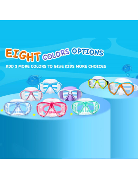 Máscara de Buceo para Niños EXP VISION EX-2700K Antivaho