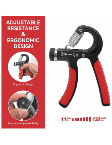 Banda de Resistencia de Pedal Vonlarka 4 Tubos para Ejercicio