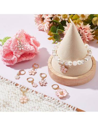 Marcadores de Puntos de Tejer NBEADS 24 Pcs 6 Estilos