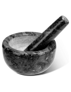 Juego de Mortero y Maja de Mármol Tera 11.8 cm Compacto