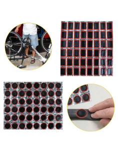 Kit de Reparación de Neumáticos Shuxy 96pcs Goma No Autoadhesiva
