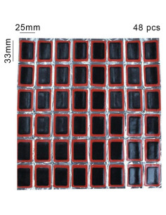 Kit de Reparación de Neumáticos Shuxy 96pcs Goma No Autoadhesiva 2
