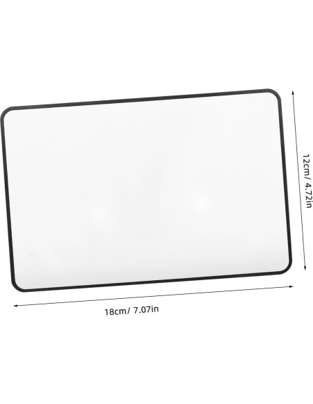 Marcador con Lupa Healeved 18x12 cm para Lectura Fácil