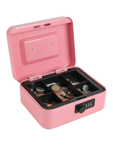 Caja Fuerte Mediana xydled de Acero con Cerradura Combinación Rosa