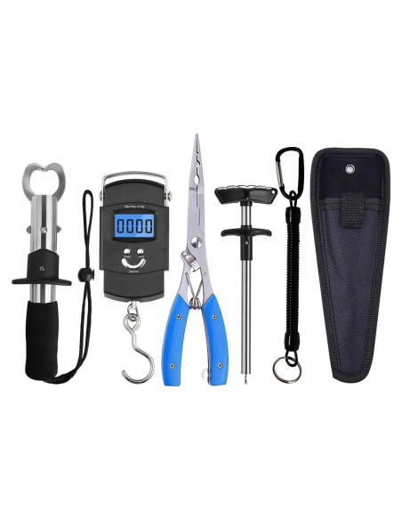 Alicate de Pesca Multifuncional Pezlun con Báscula y Agarrador