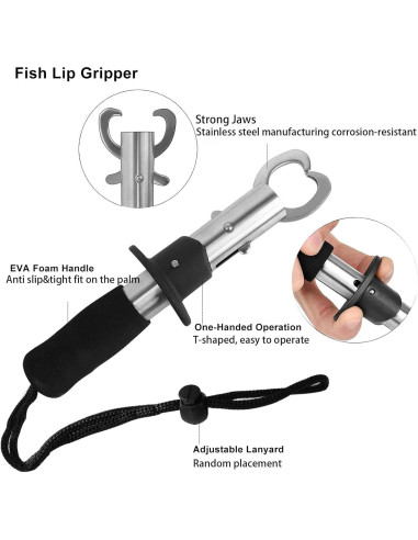 Alicate de Pesca Multifuncional Pezlun con Báscula y Agarrador