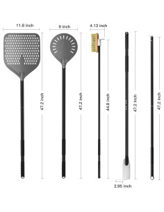 Kit de Accesorios para Horno de Pizza G.a HOMEFAVOR 5 Piezas 2