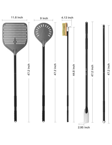 Kit de Accesorios para Horno de Pizza G.a HOMEFAVOR 5 Piezas