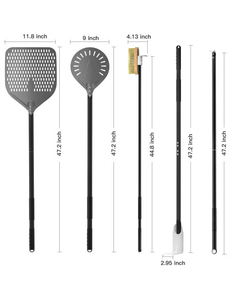 Kit de Accesorios para Horno de Pizza G.a HOMEFAVOR 5 Piezas