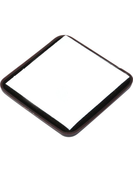 8 Deslizadores de Muebles Autoadhesivos Cuadrados Marrones