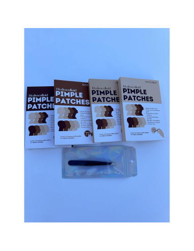 Parches Hidrocoloides MATCHED para Acné Facial - 72 Unidades