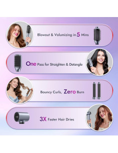 Cepillo Secador de Cabello 5 en 1 Dson, Estilizador de Aire Caliente 2