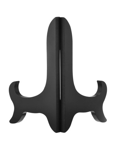Soporte de Placa de Caballete uxcell 5" Plegable Negro