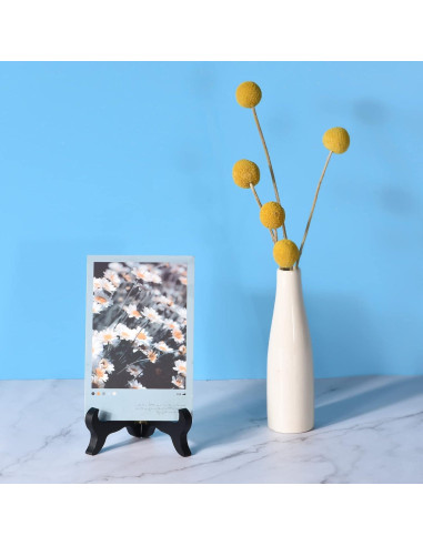 Soporte de Placa de Caballete uxcell 5" Plegable Negro