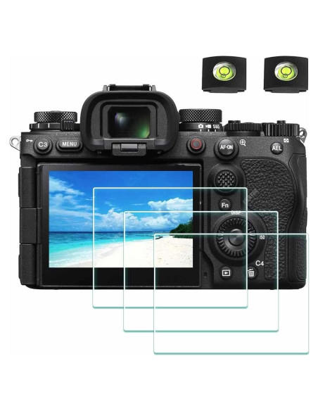 Protector de Pantalla 3 Pcs Vidrio Templado Sony Alpha A9 III 9H