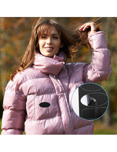 5 Parches de Reparación Autoadhesivos Nylon Negro 5 Tamaños