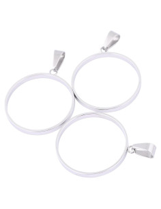 20 Marcos Abiertos de Acero Inoxidable 30mm Reidgaller