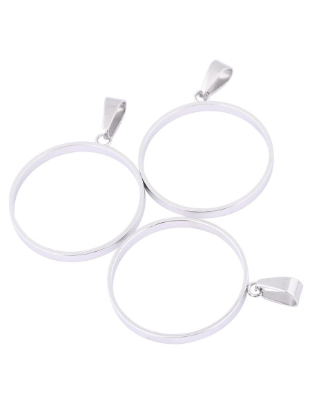 20 Marcos Abiertos de Acero Inoxidable 30mm Reidgaller