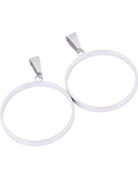 20 Marcos Abiertos de Acero Inoxidable 30mm Reidgaller