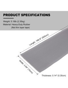 Cinta Antideslizante Gaahing 500 cm x 10 cm para Escaleras 2