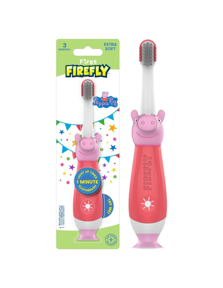 Cepillo de Dientes Peppa Pig Firefly First con Temporizador Iluminado