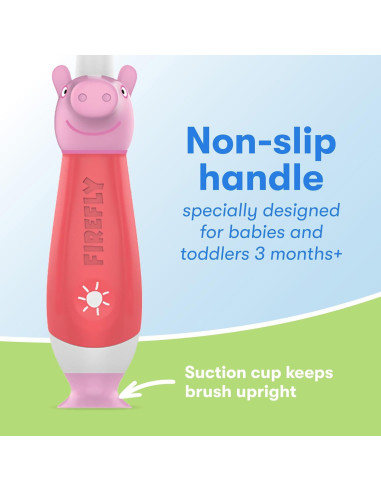 Cepillo de Dientes Peppa Pig Firefly First con Temporizador Iluminado
