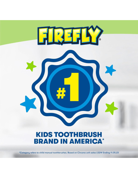 Cepillo de Dientes Peppa Pig Firefly First con Temporizador Iluminado