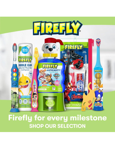 Cepillo de Dientes Peppa Pig Firefly First con Temporizador Iluminado