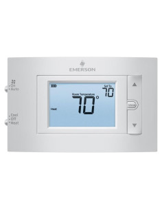 Termostato Digital No Programable Emerson 1F83C-11NP Blanco