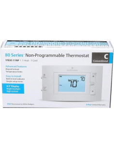 Termostato Digital No Programable Emerson 1F83C-11NP Blanco 2